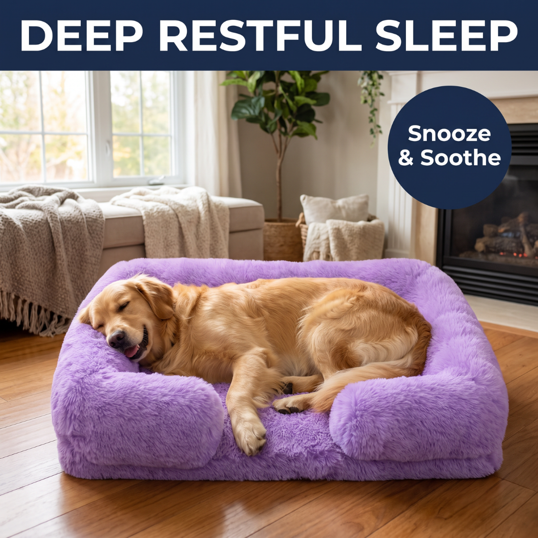 Chevaroo Lavender Calming Dog Bed