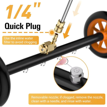 Chevaroo Water Pressure Stall Cleaner
