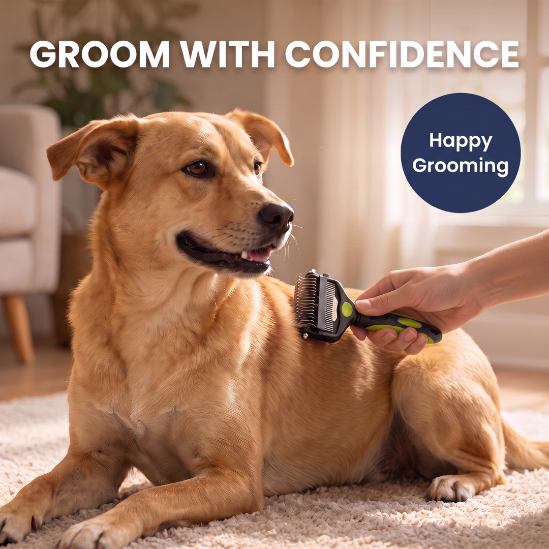 Chevaroo 3-in-1 Dog Grooming Brush