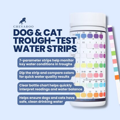 Chevaroo Dog & Cat Trough-Test Water Strips