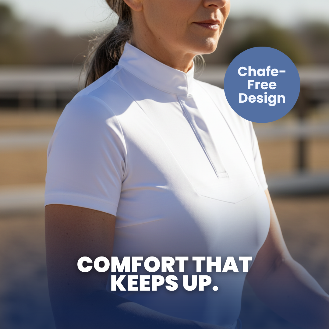 Chevaroo Short Sleeve Riding Top