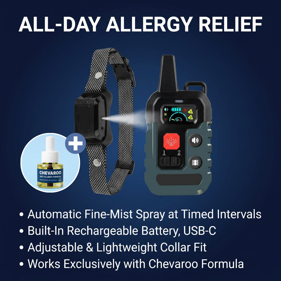 Chevaroo Dog Anti-Allergy Spray Collar
