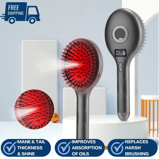 Chevaroo Red Light Steam Brush