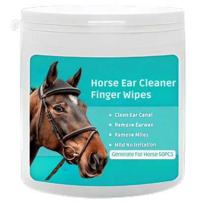 Chevaroo Horse Ear Finger Wipes (50pcs)