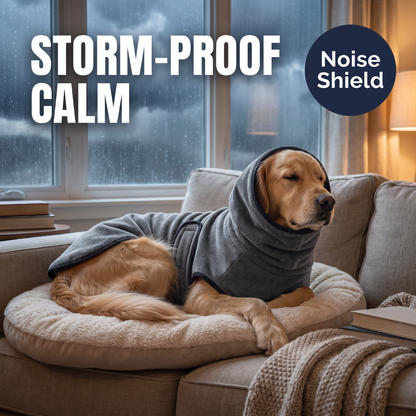 Chevaroo Weighted Calming Dog Hoodie 2.0