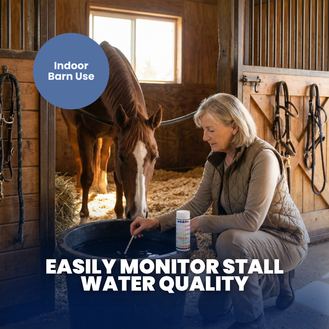 Chevaroo Trough-Test Equine Water Strips