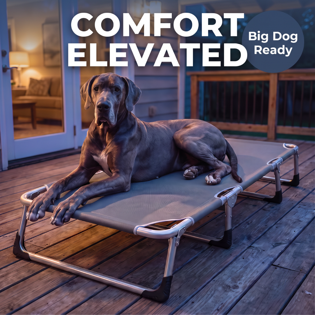 Chevaroo XXL Elevated Foldable Dog Bed