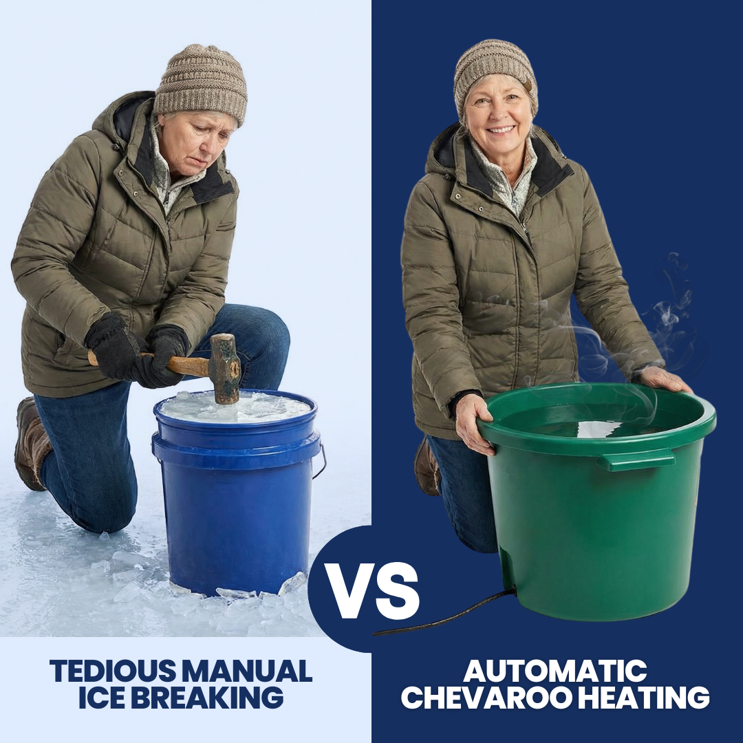 Chevaroo All-Winter Heated Water Bucket