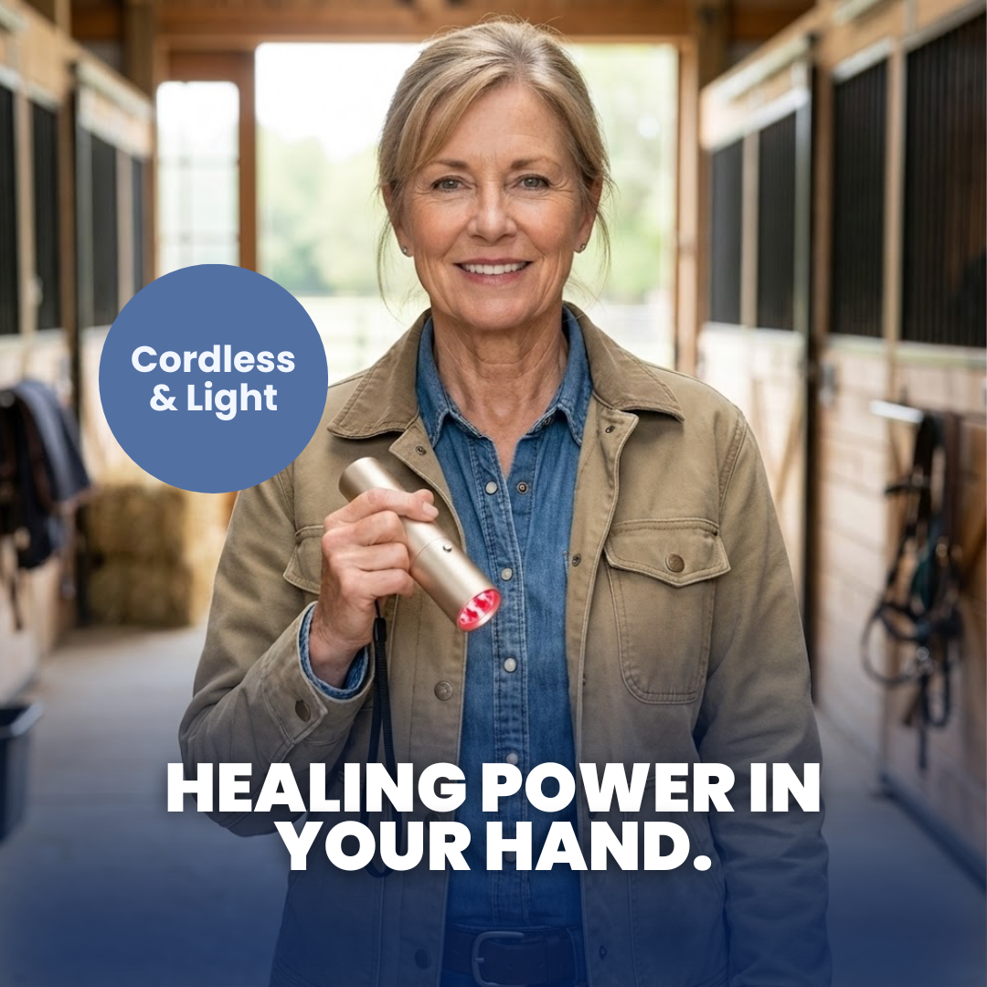 Chevaroo Blue & Red Light Therapy Torch