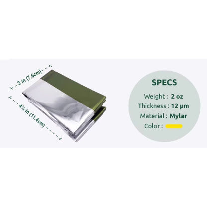 Chevaroo Emergency Mylar Blanket