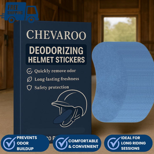 Chevaroo Deodorizing Helmet Stickers