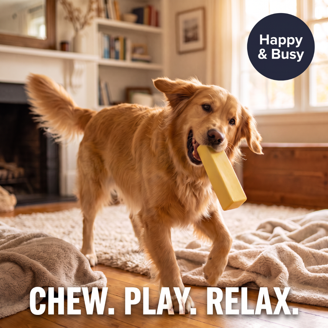 Chevaroo Indestructible Dog Butter Calming Stick