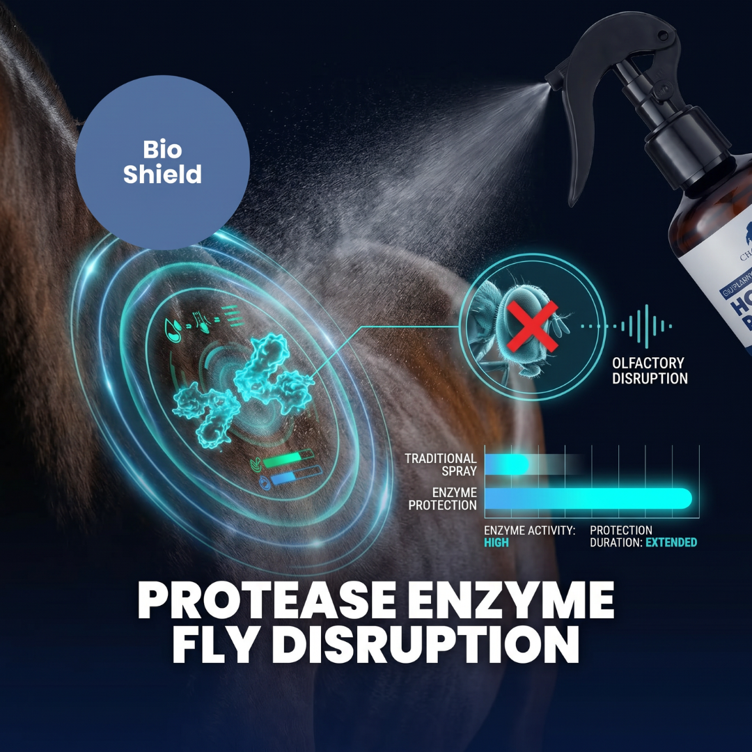 Chevaroo EnzymShield Protease-Based Horse Fly Repellent
