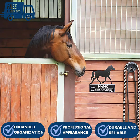 Chevaroo Metal Horse Tag