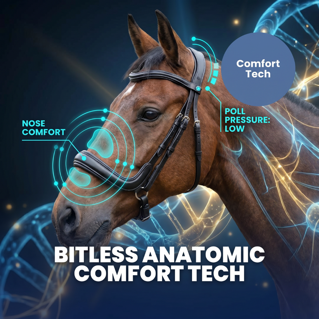 Chevaroo Gentle Nose Padded Bitless Bridle