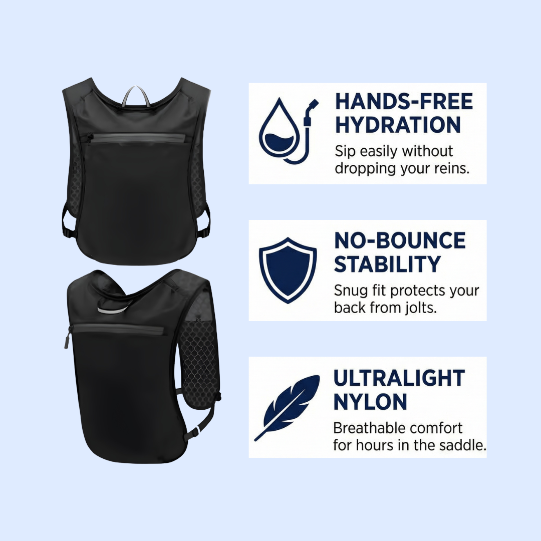 Chevaroo 2-in-1 Hydration and Protection Vest
