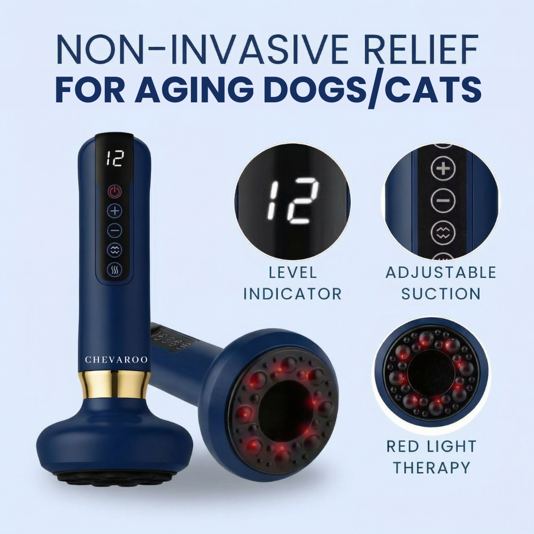 Chevaroo Dog & Cat Red Light Cupping Therapy