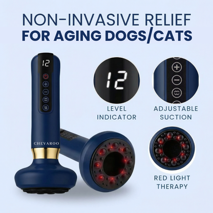 Chevaroo Dog & Cat Red Light Cupping Therapy