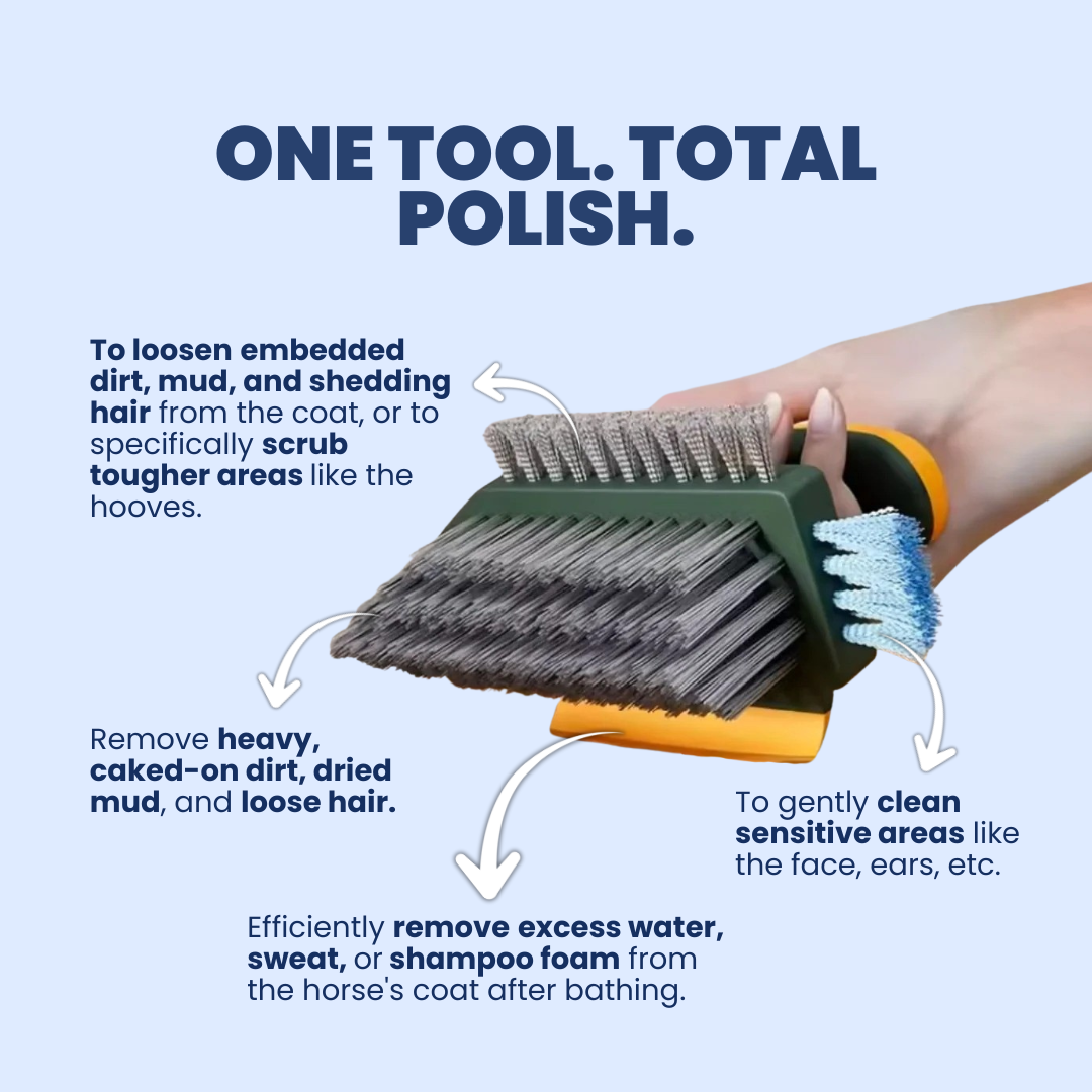 Chevaroo 4-in-1 Head Brush