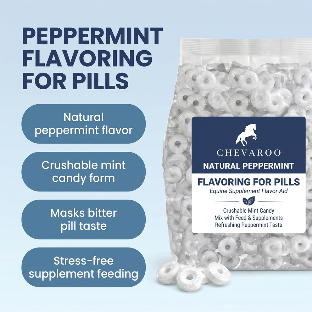 Chevaroo Natural Peppermint Flavoring for Pills
