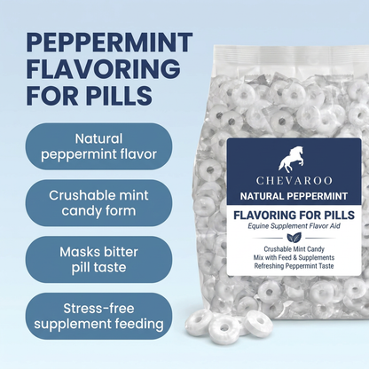 Chevaroo Natural Peppermint Flavoring for Pills