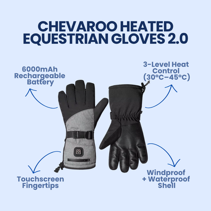Chevaroo Heated Equestrian Gloves 2.0