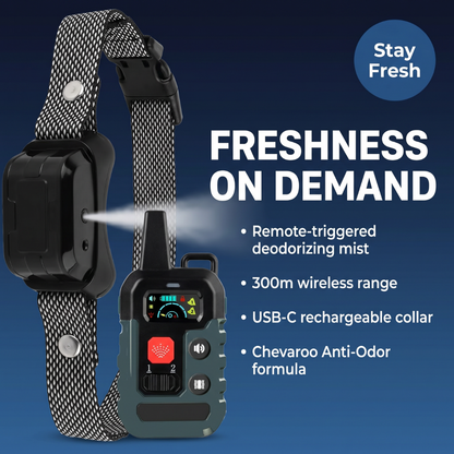 Chevaroo Dog Anti-Odor Spray Collar