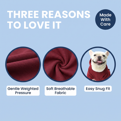 Chevaroo Weighted Calming Dog Hoodie