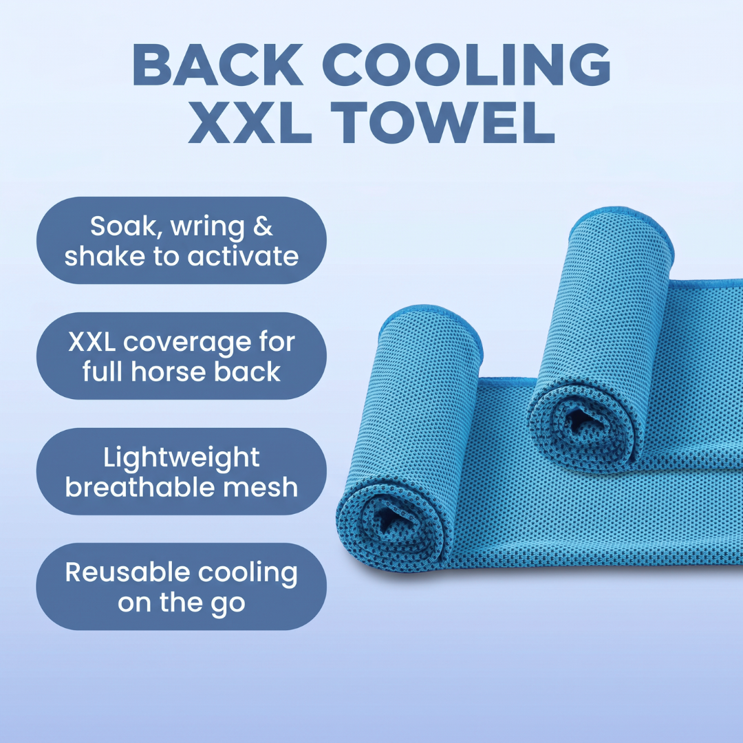EquiOptimus Horse Back Cooling XXL Towel