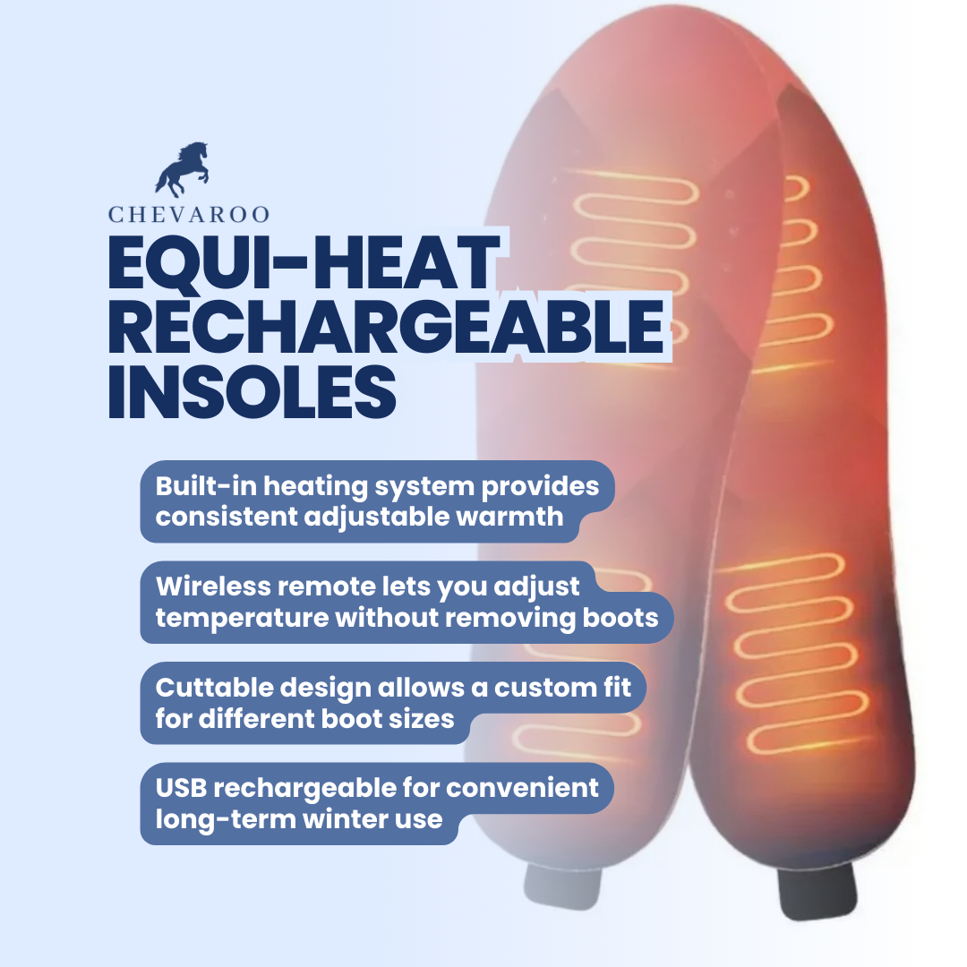 Chevaroo Equi-Heat Rechargeable Insoles