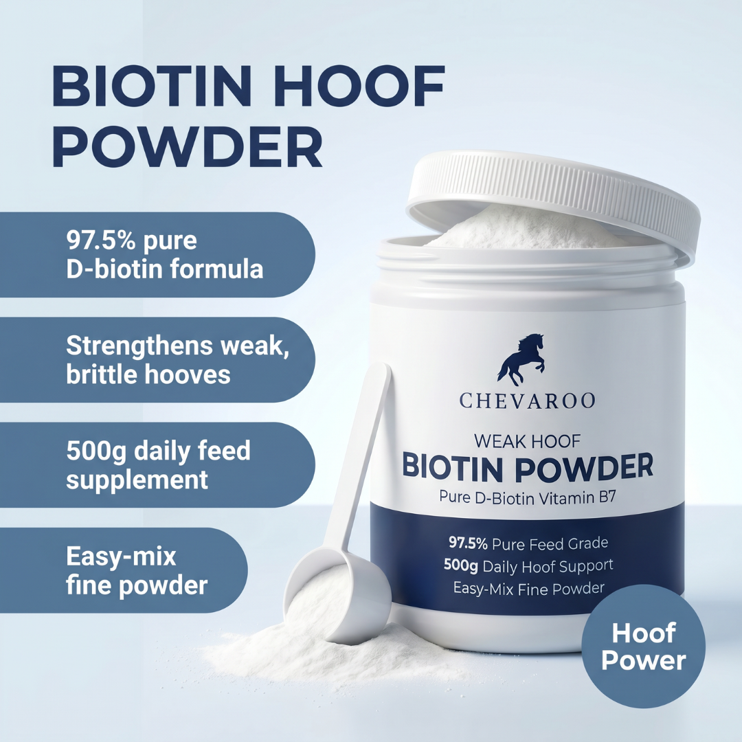 Chevaroo Weak Hoof Horse Pure Biotin Powder