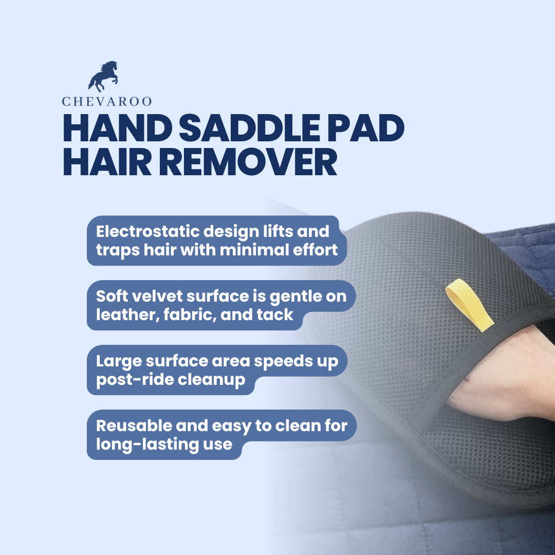 Chevaroo Hand Saddle Pad Hair Remover