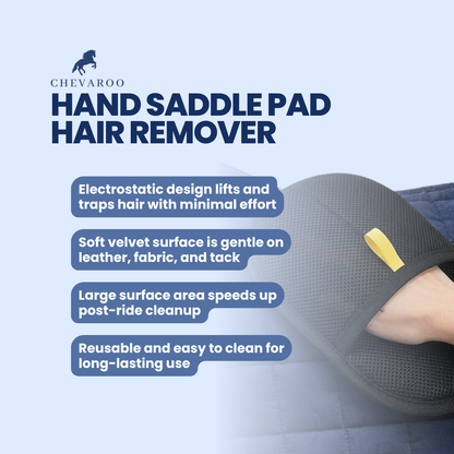 Chevaroo Hand Saddle Pad Hair Remover