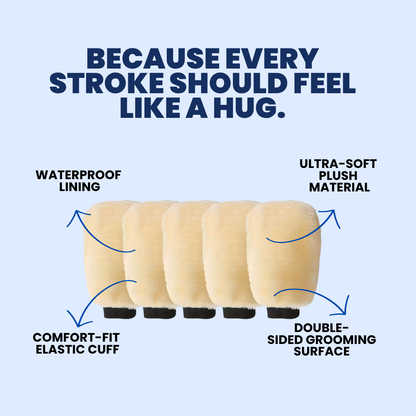 Chevaroo 5 Pcs Wool Plush Gloves