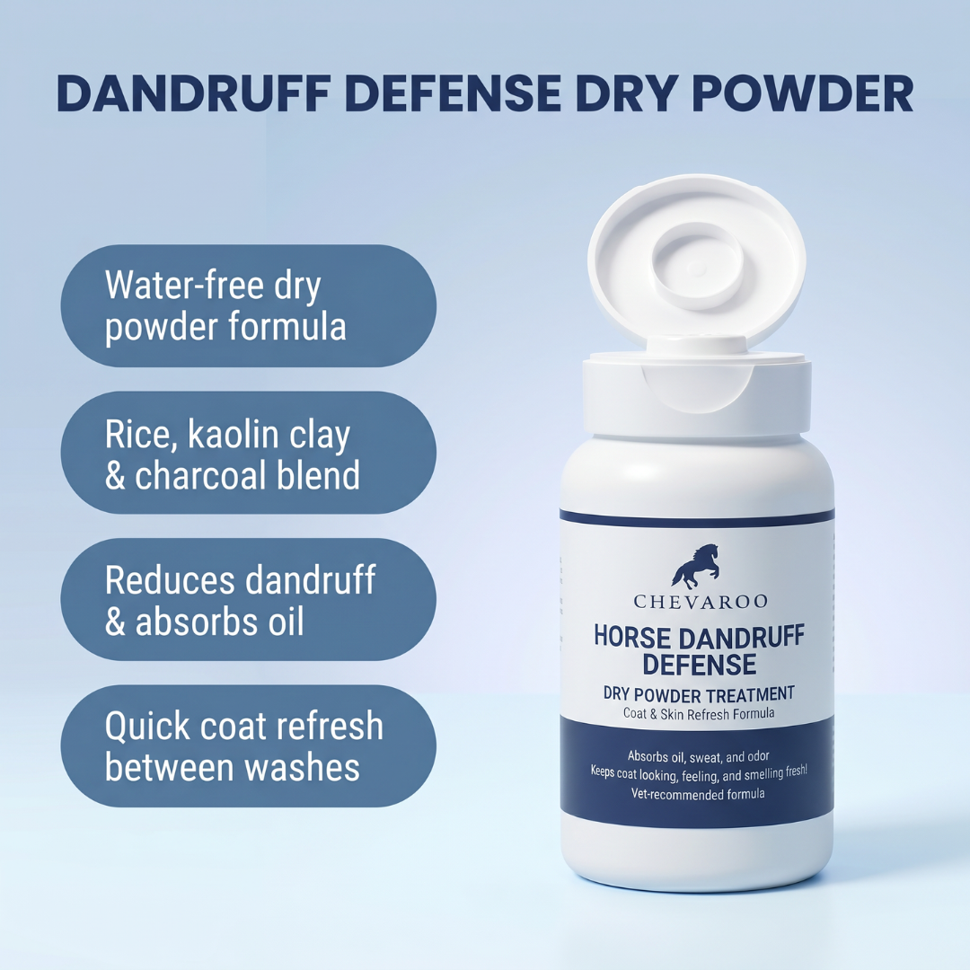 Chevaroo Horse Dandruff Defense Dry Powder Treatment