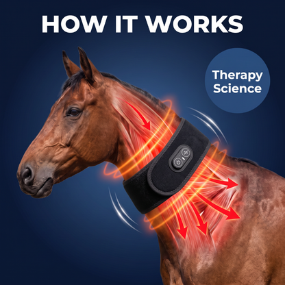 Chevaroo Horse Neck Red Light Massager
