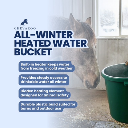 Chevaroo All-Winter Heated Water Bucket