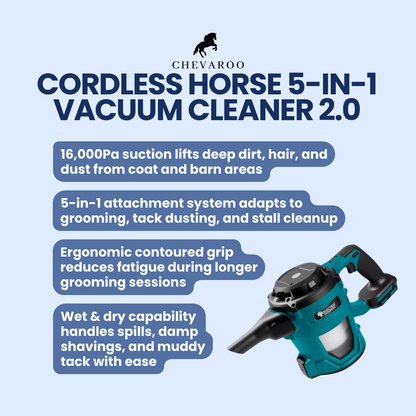 Chevaroo Cordless Horse 5-in-1 Vacuum Cleaner 2.0