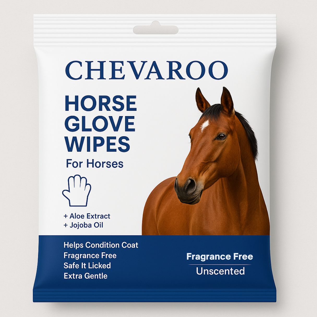 Chevaroo Horse Glove Wipes