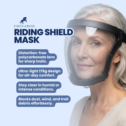 Chevaroo Riding Shield Mask