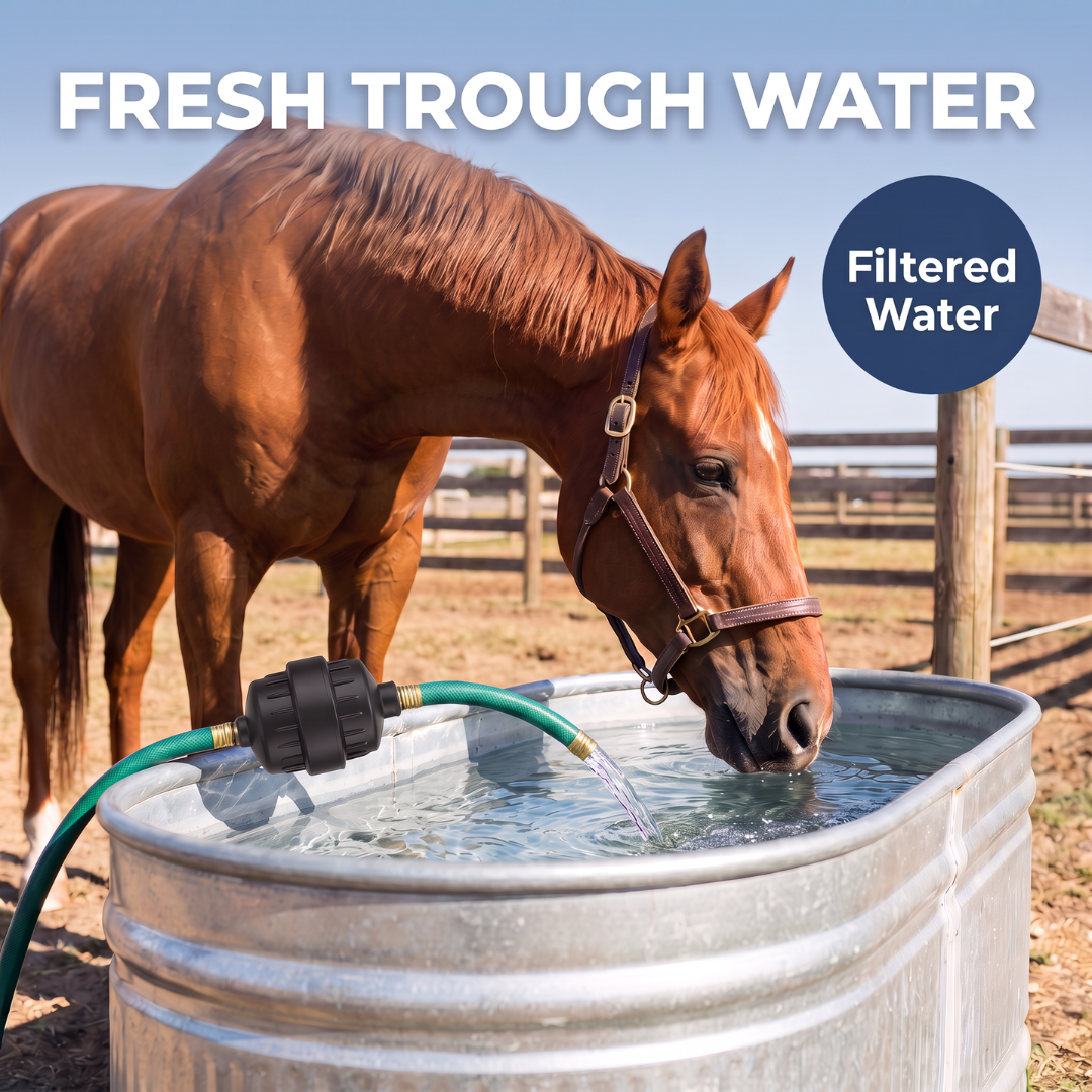 Chevaroo Horse Garden Hose Water Filter