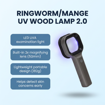 Chevaroo Ringworm/Mange UV Wood Lamp 2.0