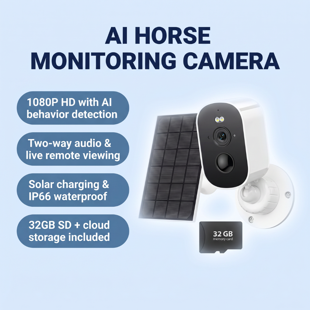 Chevaroo AI Smart Horse Monitoring Camera