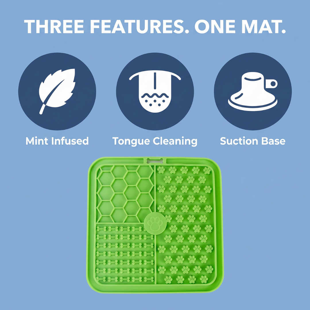 Chevaroo Fresh Mint Dog Lick Mat