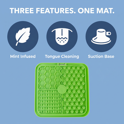 Chevaroo Fresh Mint Dog Lick Mat