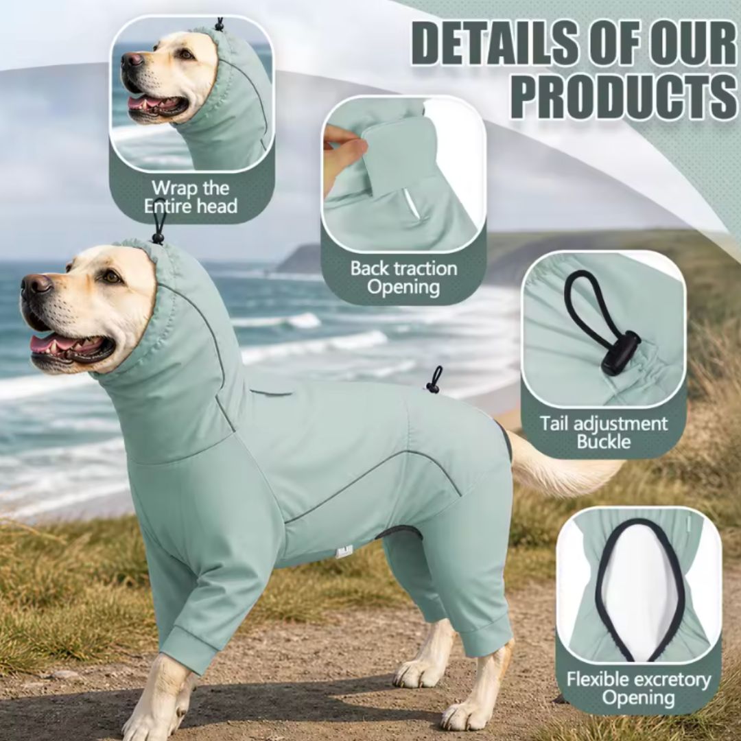 Chevaroo Waterproof Weighted Calming Earmuff Vest