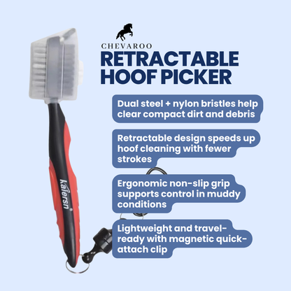 Chevaroo Retractable Hoof Picker