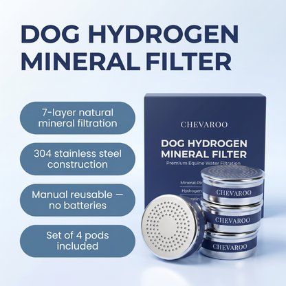 Chevaroo Dog Hydrogen Mineral Water Filter