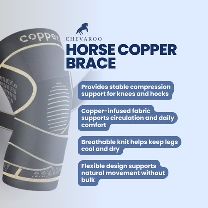 Chevaroo Horse Copper Brace