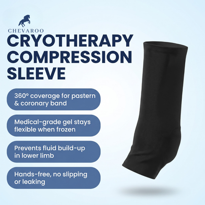 Chevaroo Cryotherapy Horse Leg Compression Sleeve